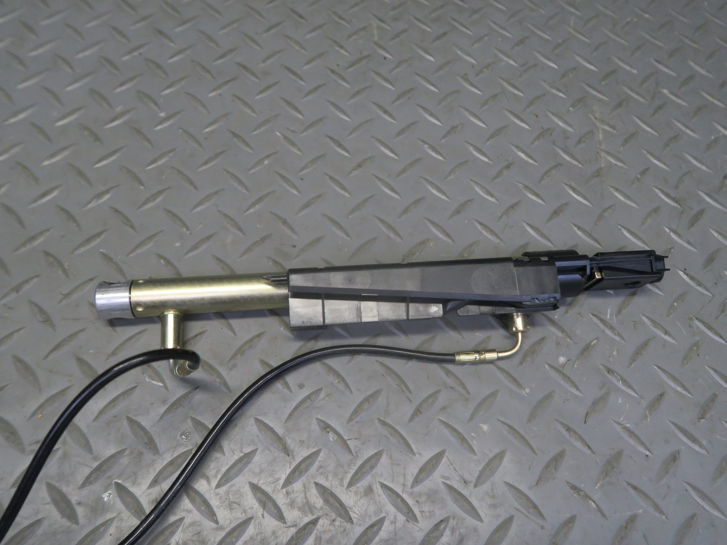 03-12 Mercedes R230 SL Convertible Left Trunk Lid Drive Cylinder Support OEM