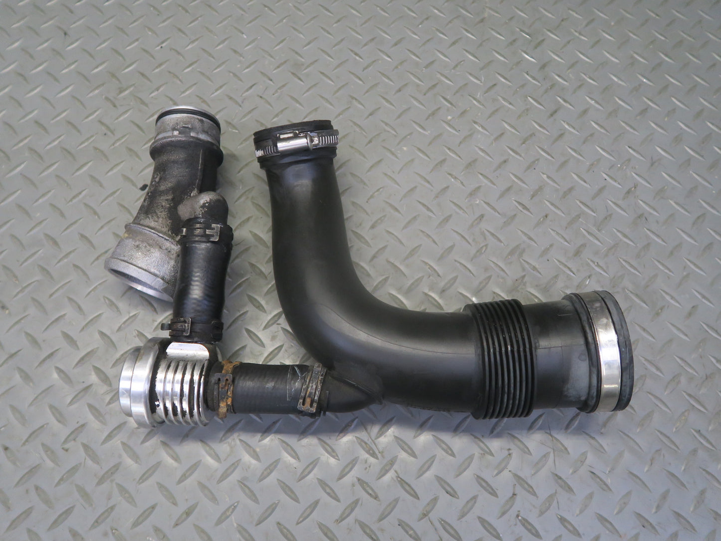 2003-2006 Porsche Cayenne 955 Turbo Air Intake Hose Pipe Line Set