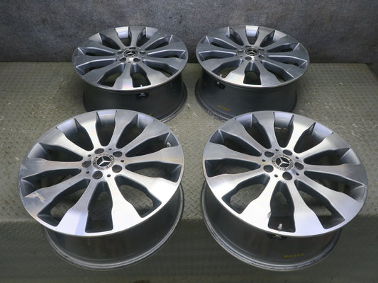 2017-2019 Mercedes X166 GLS450 R20 20" Alloy Wheel Rim 20x8.5J ET62 Set of 4