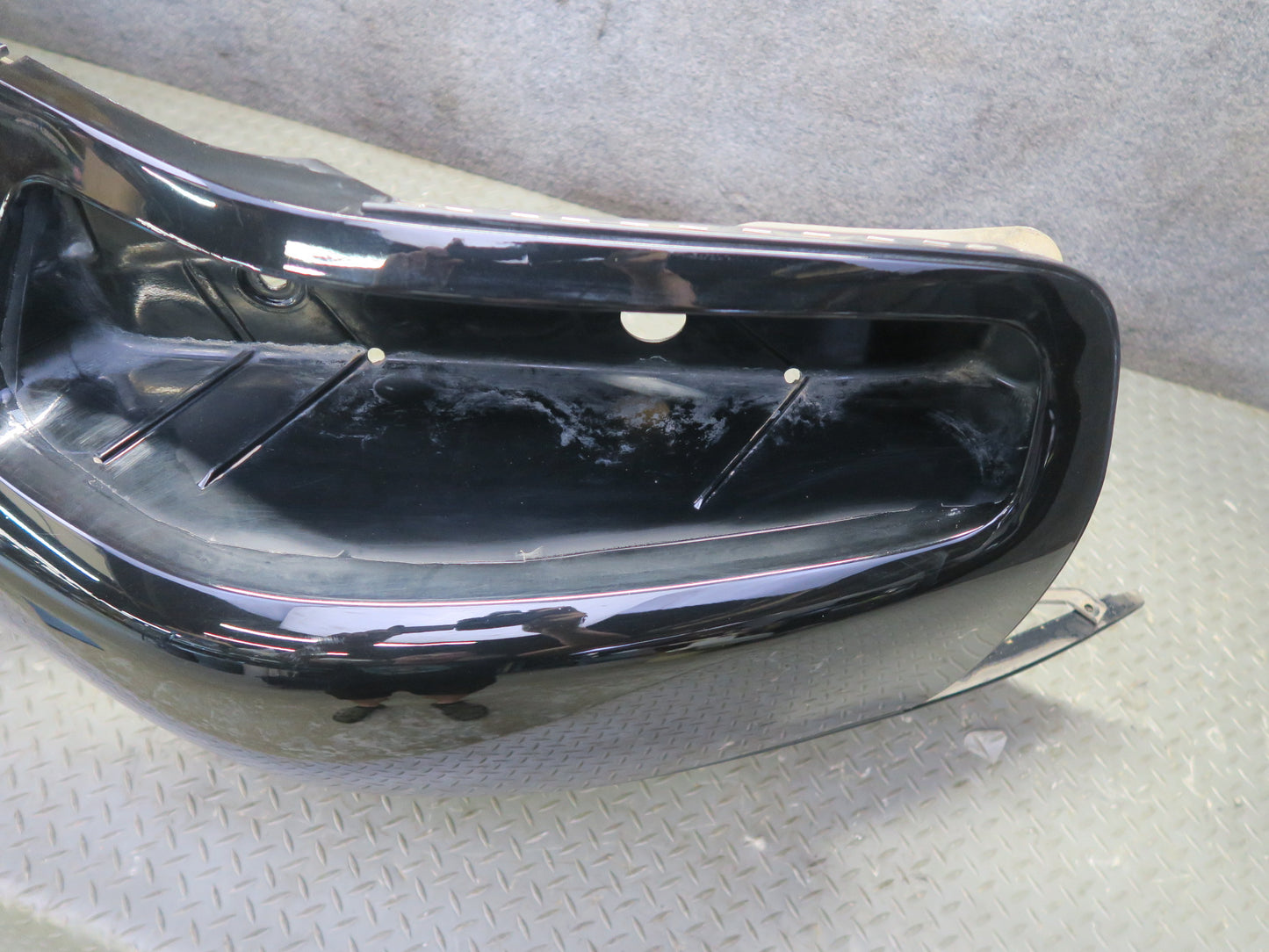 1987-1991 Porsche 928 S4 Rear Bumper Cover Panel Black 59K Miles