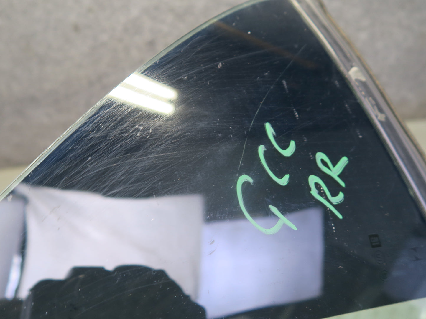 16-24 Chevrolet Camaro SS Conv Rear Right Quarter Glass Window w Regulator OEM