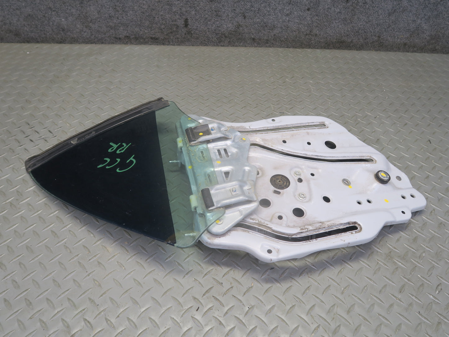 16-24 Chevrolet Camaro SS Conv Rear Right Quarter Glass Window w Regulator OEM