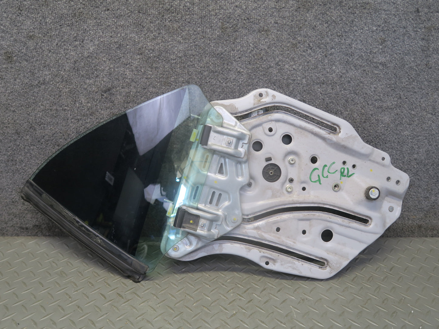 16-24 Chevrolet Camaro SS Convert Rear Left Quarter Glass Window w Regulator OEM