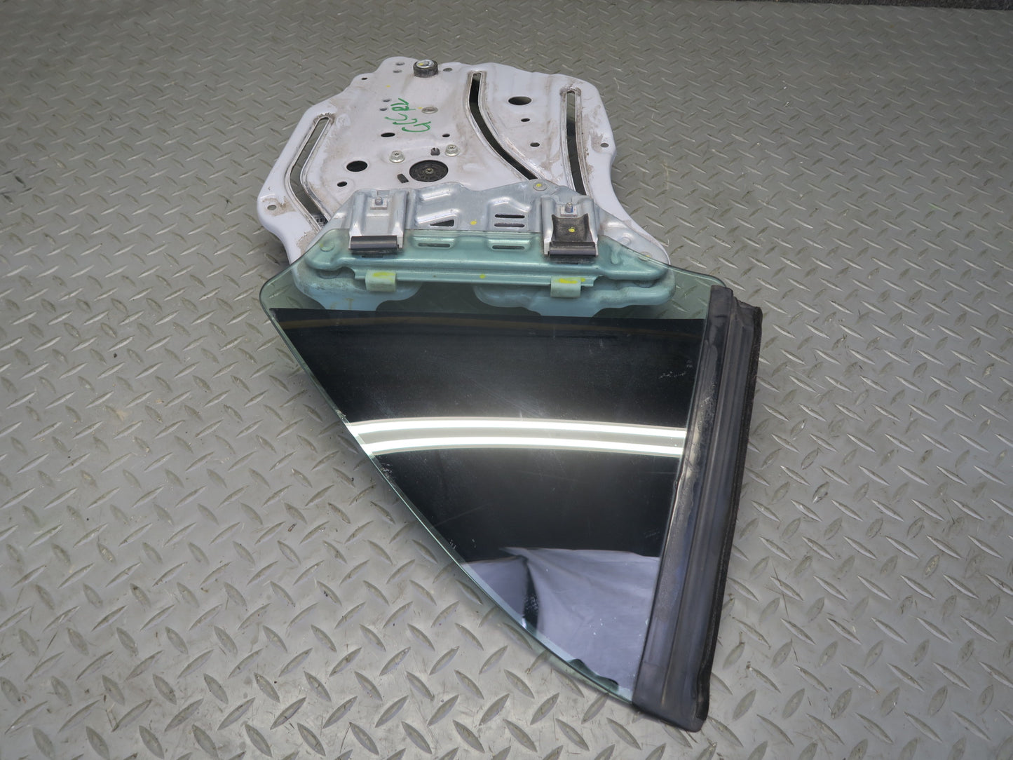 16-24 Chevrolet Camaro SS Convert Rear Left Quarter Glass Window w Regulator OEM
