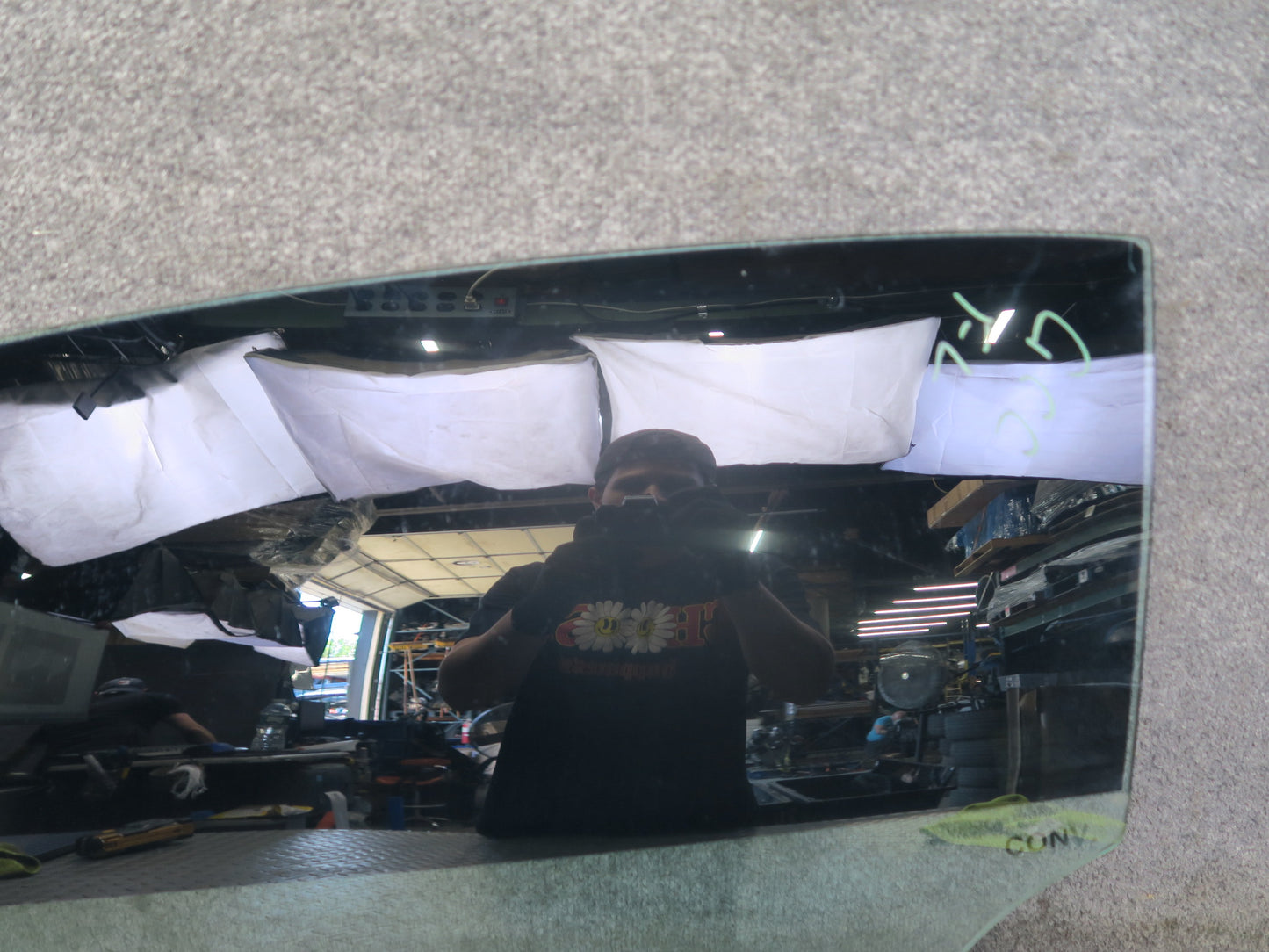16-24 Chevrolet Camaro SS Convert Front Left Driver Door Glass Window Tinted OEM