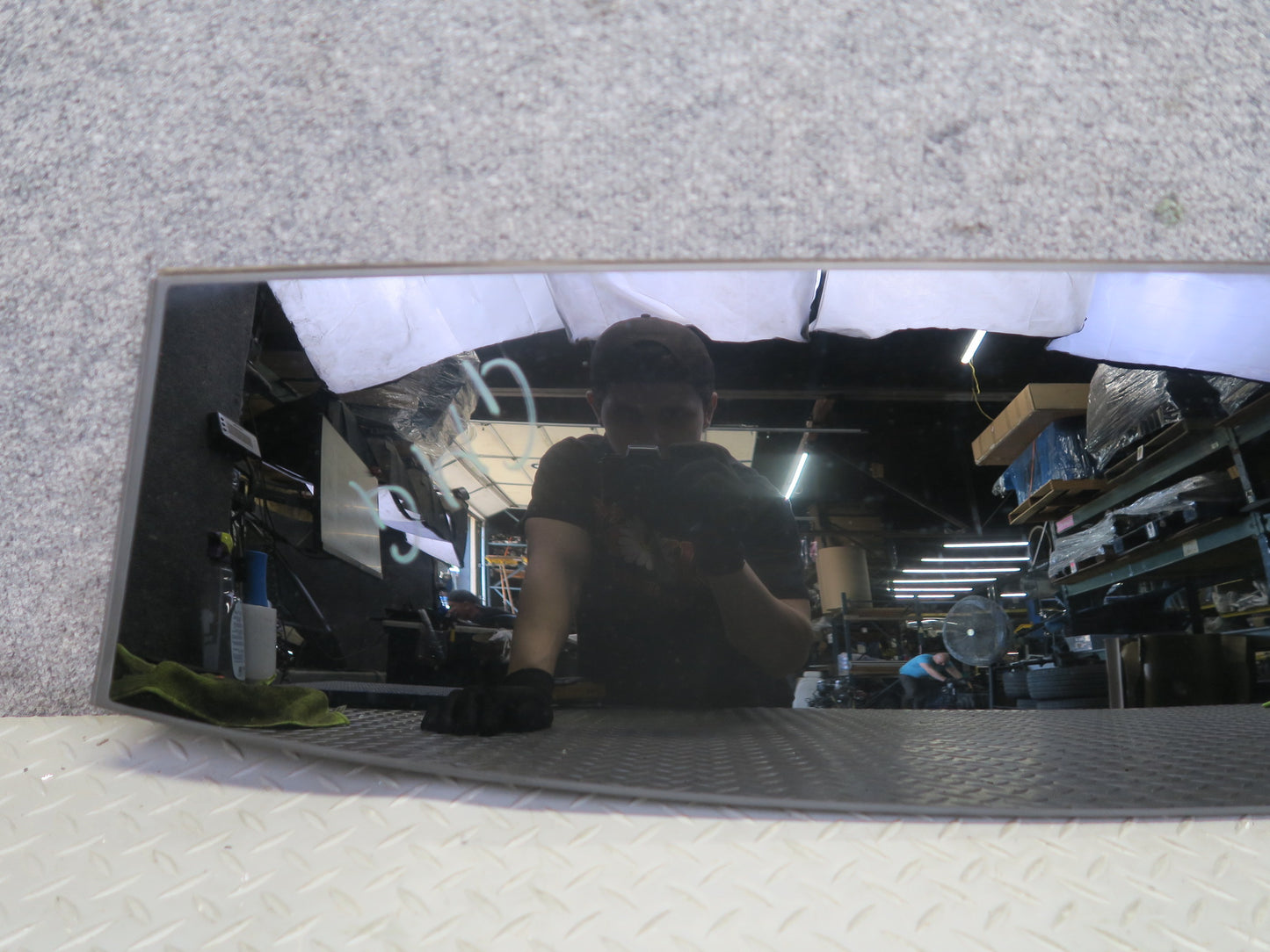 2017-2019 Mercedes X166 GLS450 Front Panoramic Roof Glass Window
