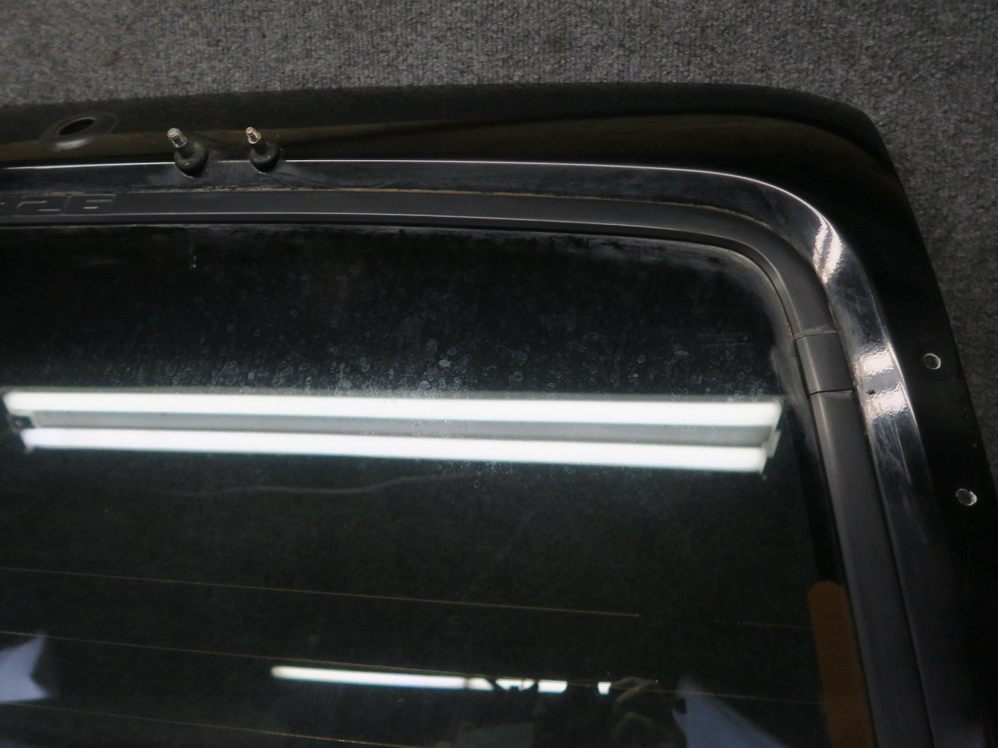 1987-1991 Porsche 928 S4 Rear Hatch Trunk Lid Liftgate W/ Glass Black