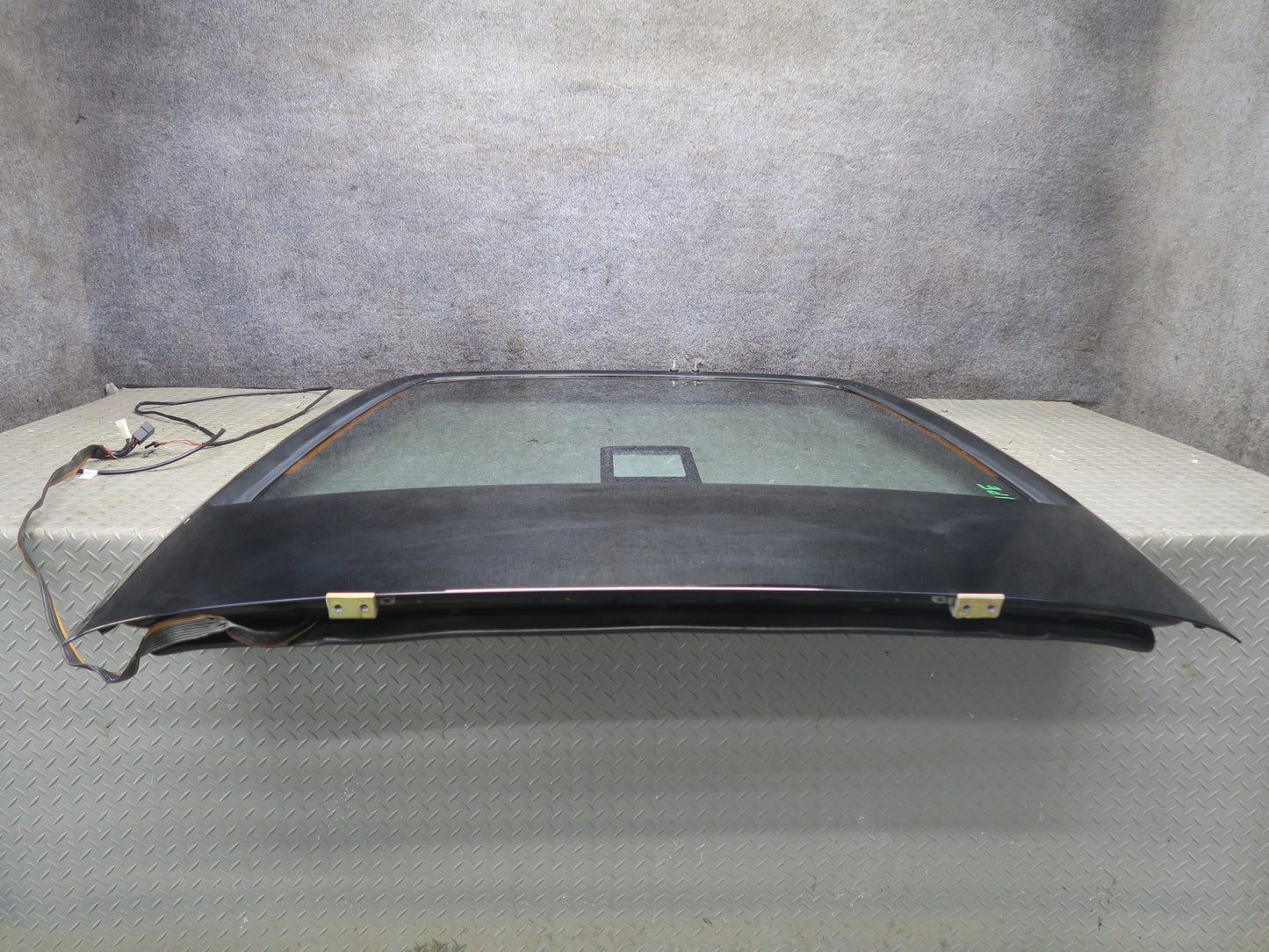 1987-1991 Porsche 928 S4 Rear Hatch Trunk Lid Liftgate W/ Glass Black