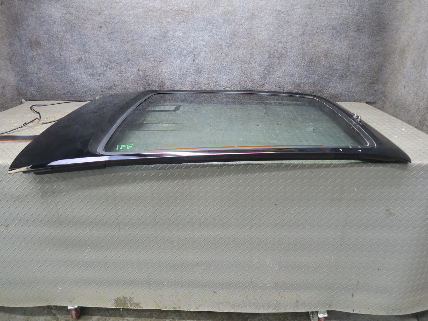 1987-1991 Porsche 928 S4 Rear Hatch Trunk Lid Liftgate W/ Glass Black