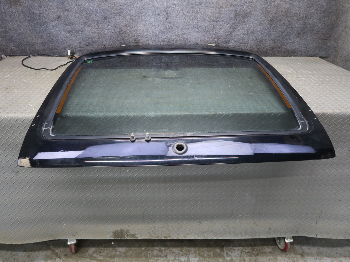 1987-1991 Porsche 928 S4 Rear Hatch Trunk Lid Liftgate W/ Glass Black