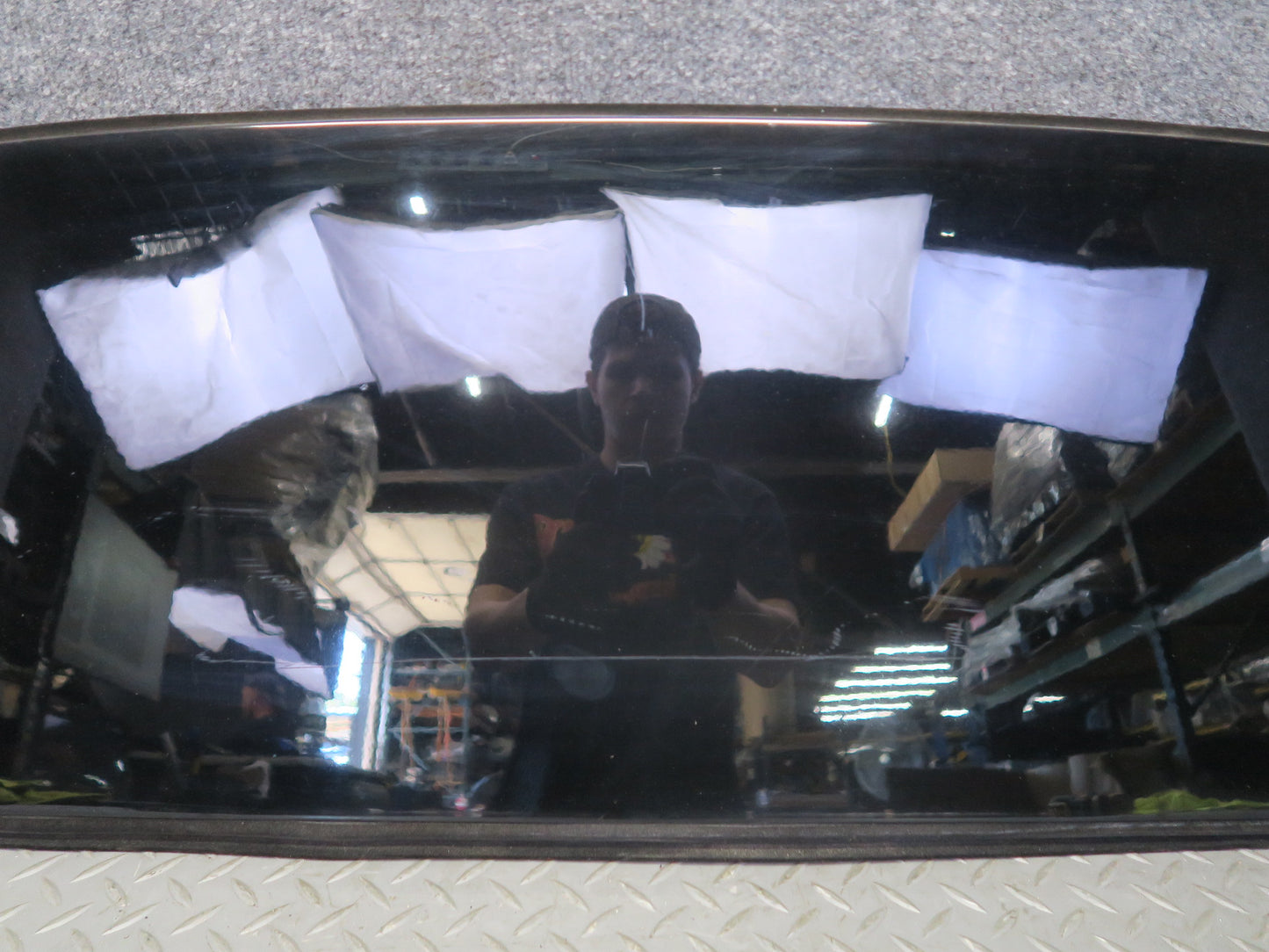 1987 Porsche 928 Sunroof Moonroof Panel Black 59K Miles