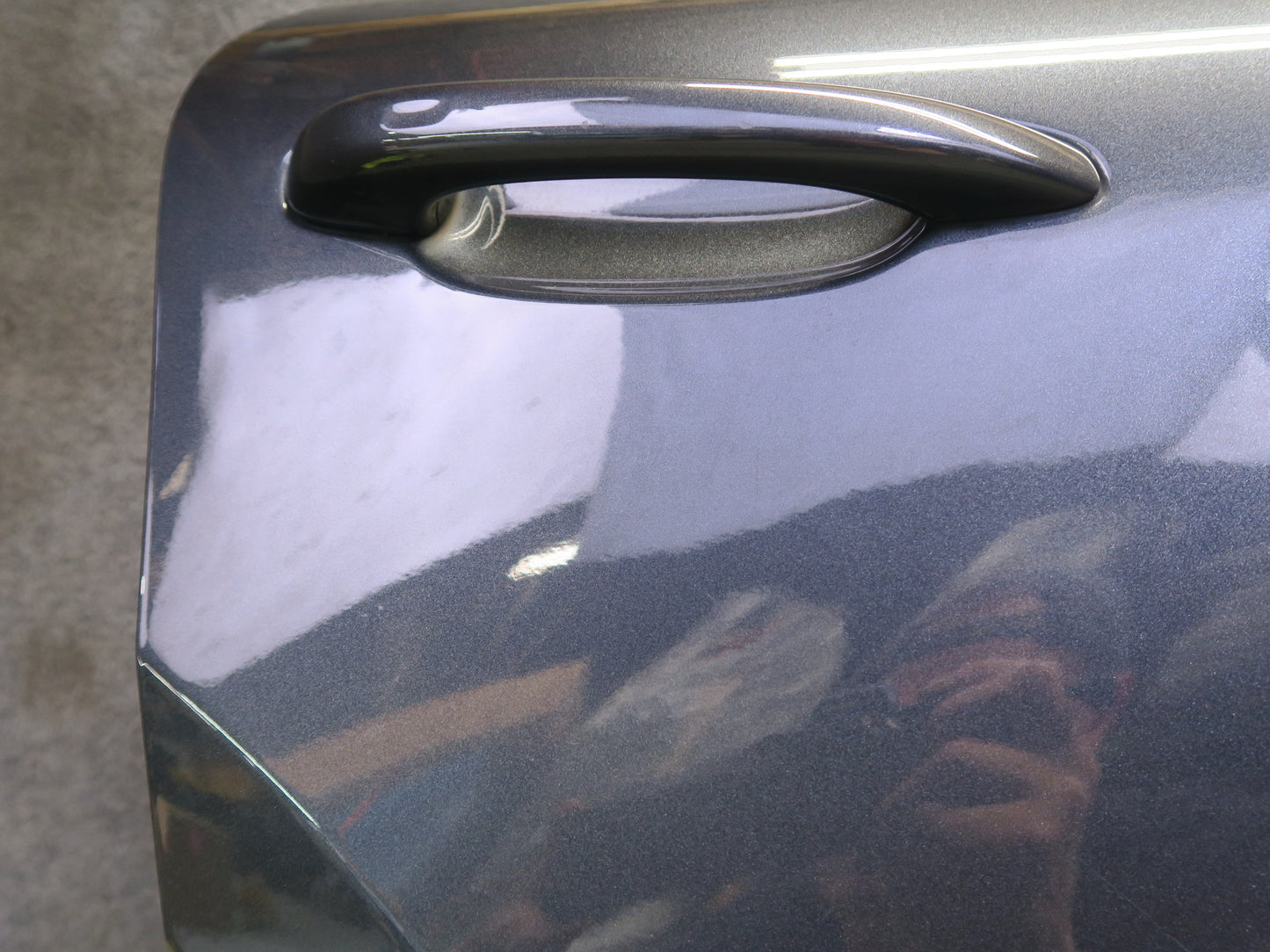 2015-2018 Porsche Macan Rear Right Door Shell Panel Volcano Gray Metallic
