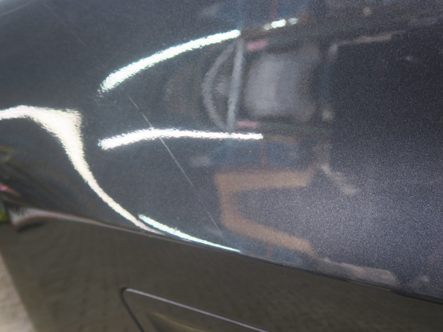 2015-2018 Porsche Macan Rear Right Door Shell Panel Volcano Gray Metallic