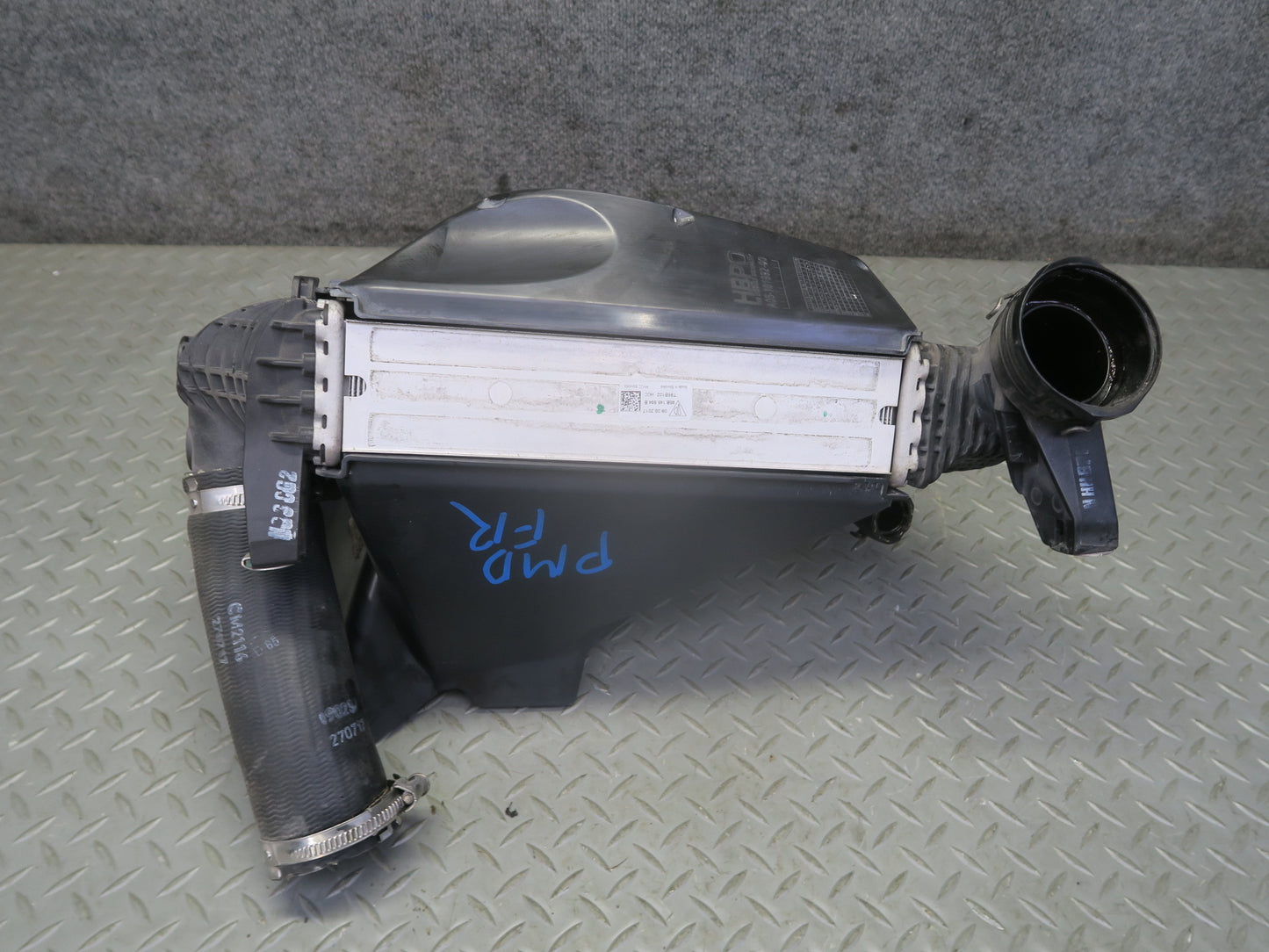 2015-2018 Porsche Macan 3.0L 3.6L Right Intercooler w Shroud