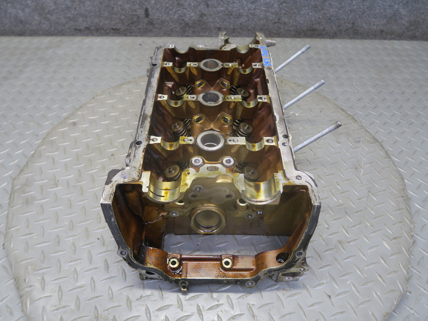 2015-2018 Porsche Cayenne 958 Hybrid 3.0L Cgfa Engine Motor Left Cylinder Head