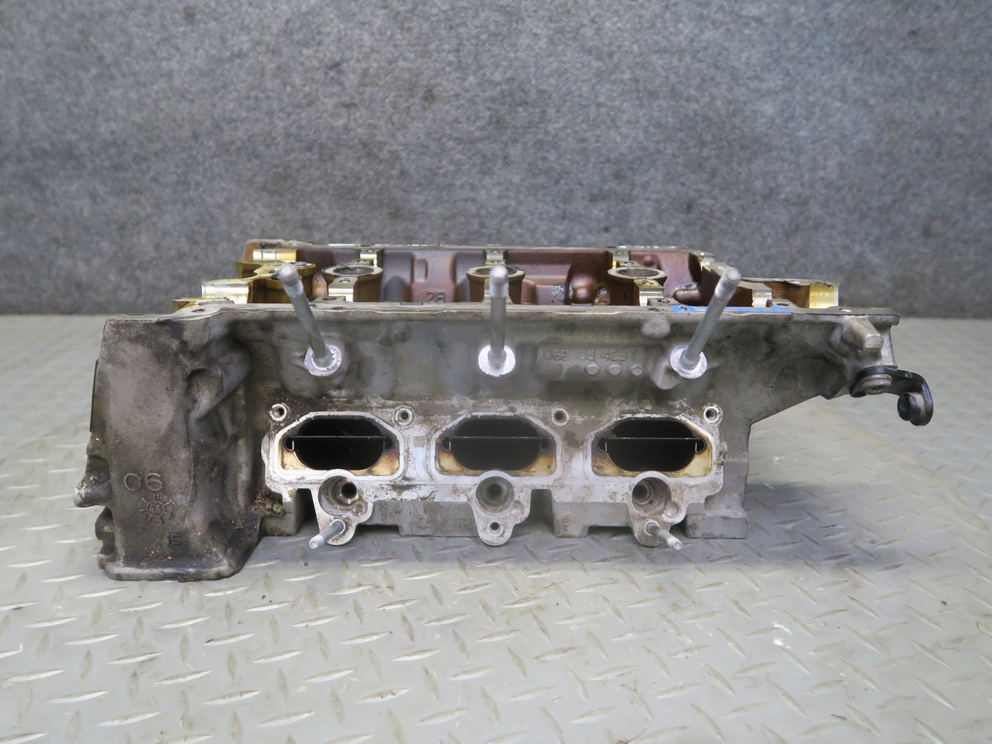 2015-2018 Porsche Cayenne 958 Hybrid 3.0L Cgfa Engine Motor Left Cylinder Head