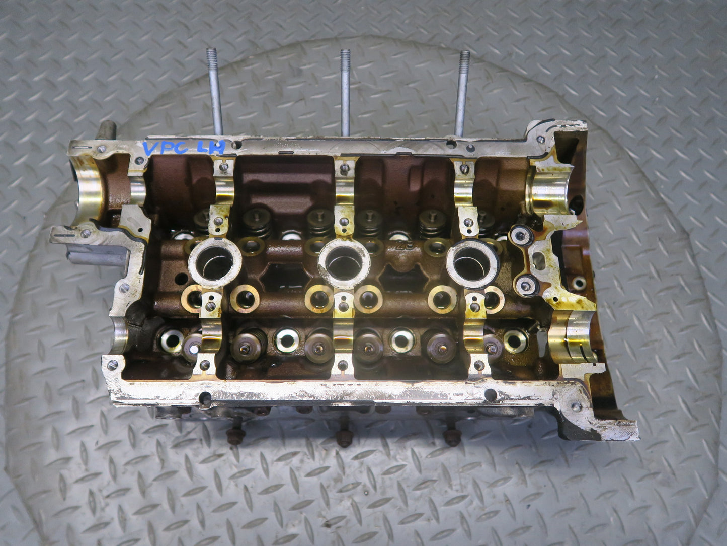 2015-2018 Porsche Cayenne 958 Hybrid 3.0L Cgfa Engine Motor Left Cylinder Head