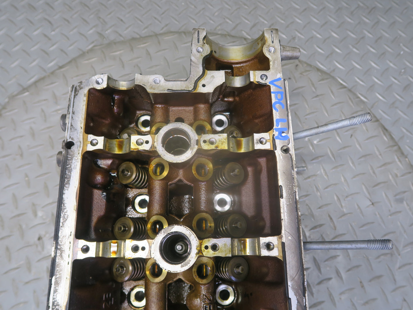 2015-2018 Porsche Cayenne 958 Hybrid 3.0L Cgfa Engine Motor Left Cylinder Head