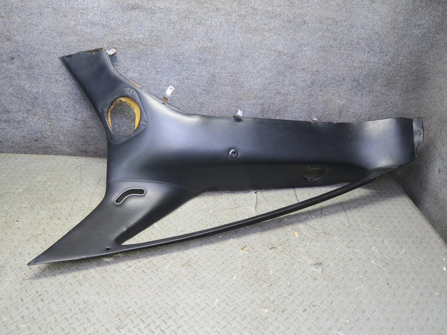 1984-1988 Porsche 928 S4 Rear Quarter Pillar Interior Trim Cover Panel Set of 2