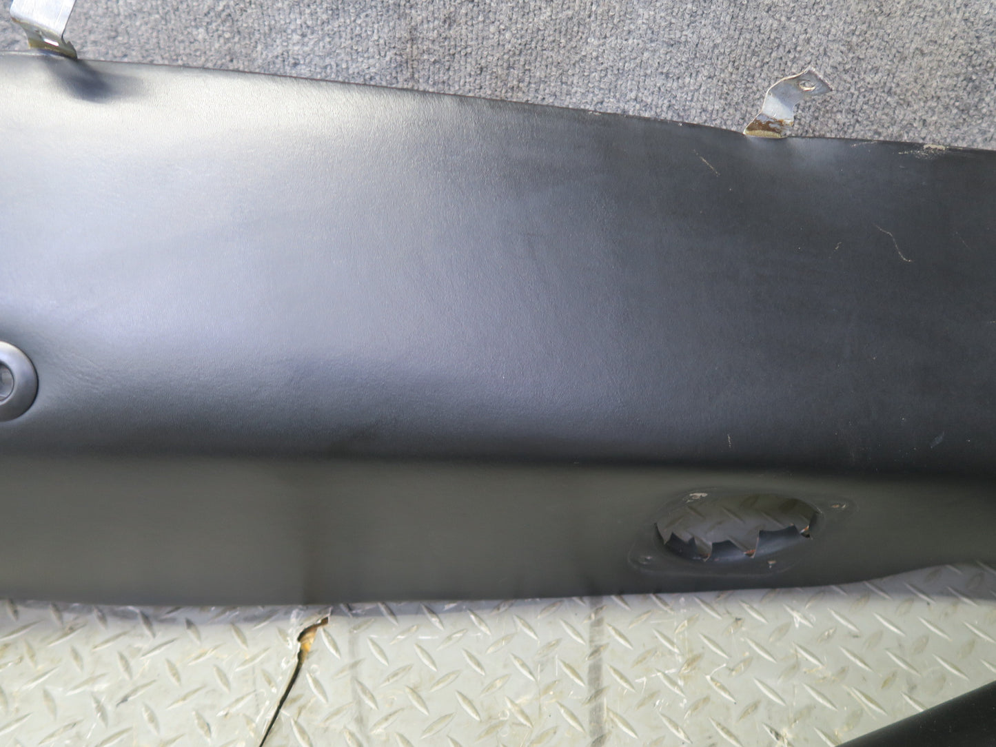 1984-1988 Porsche 928 S4 Rear Quarter Pillar Interior Trim Cover Panel Set of 2