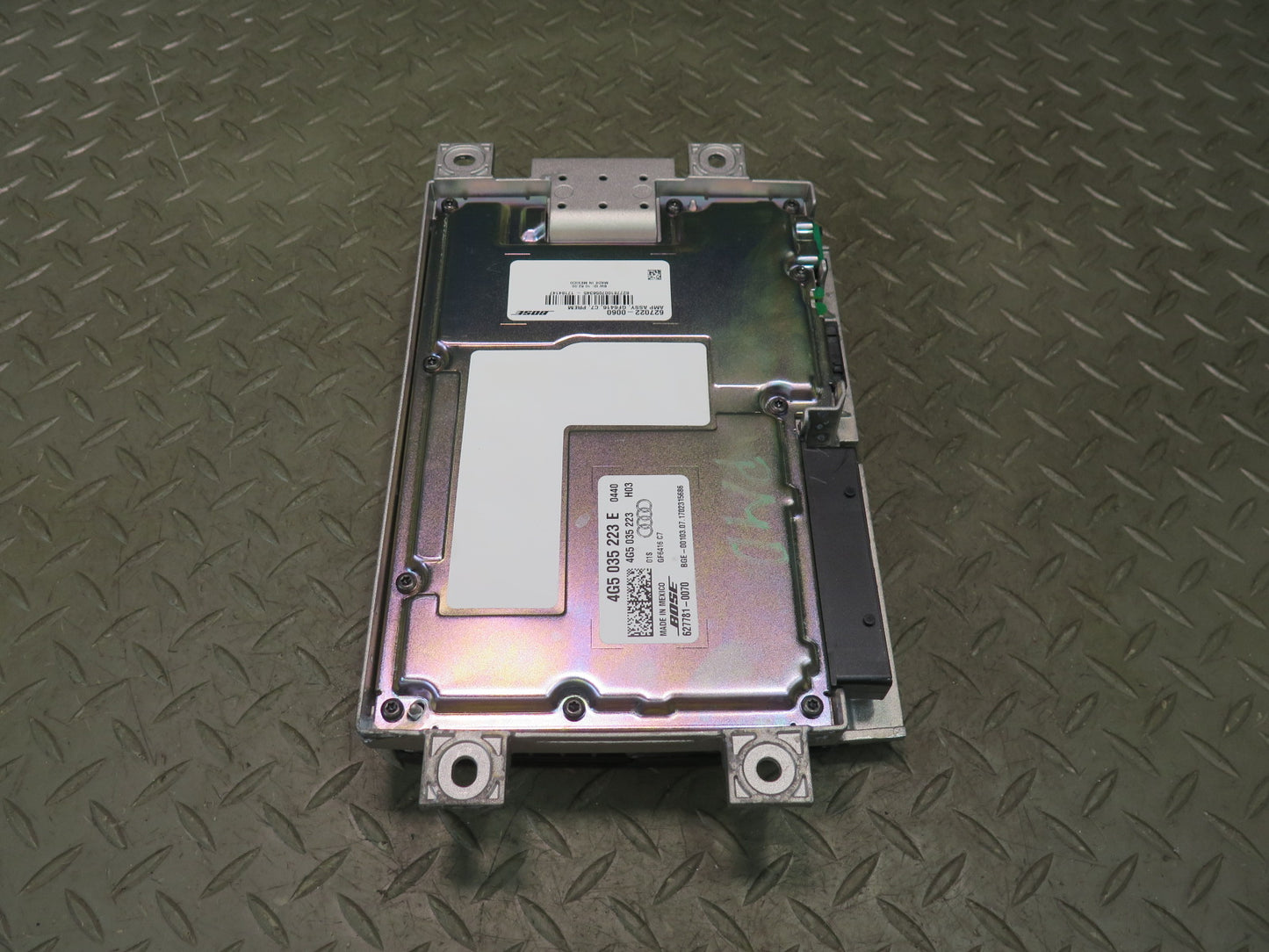 2015-2018 Porsche Macan Bose Audio System Amplifier AMP 4G5035223E