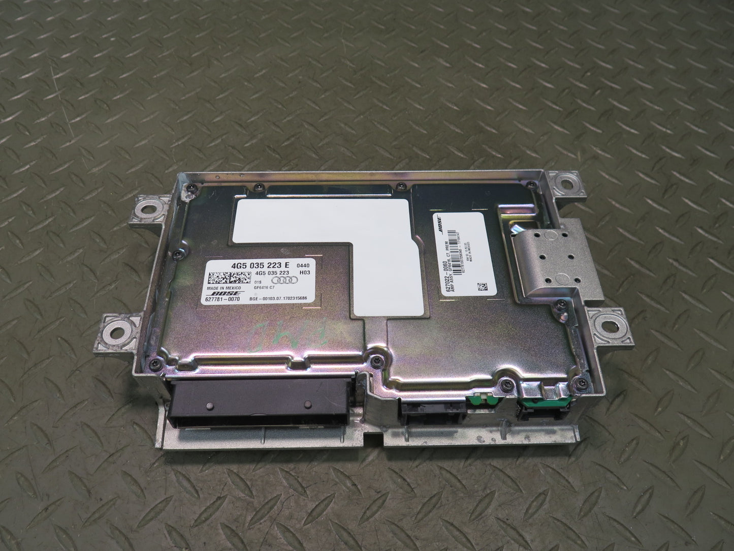 2015-2018 Porsche Macan Bose Audio System Amplifier AMP 4G5035223E
