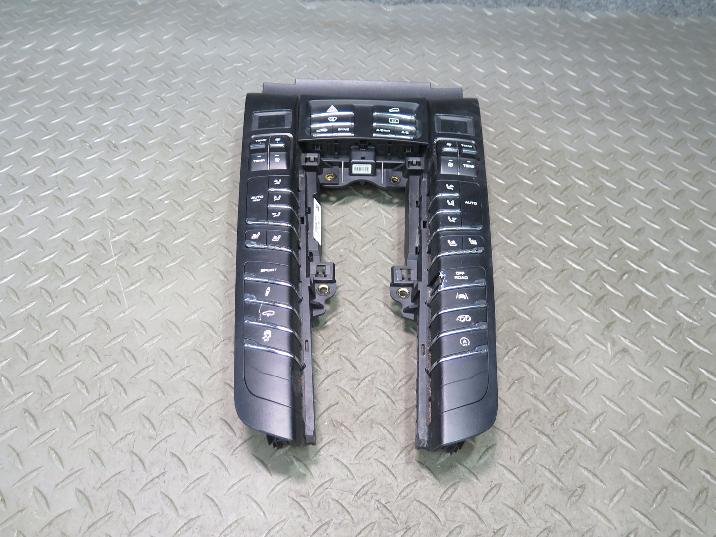 2015-2018 Porsche Macan Front A/C Heater Climate Control Switch Panel