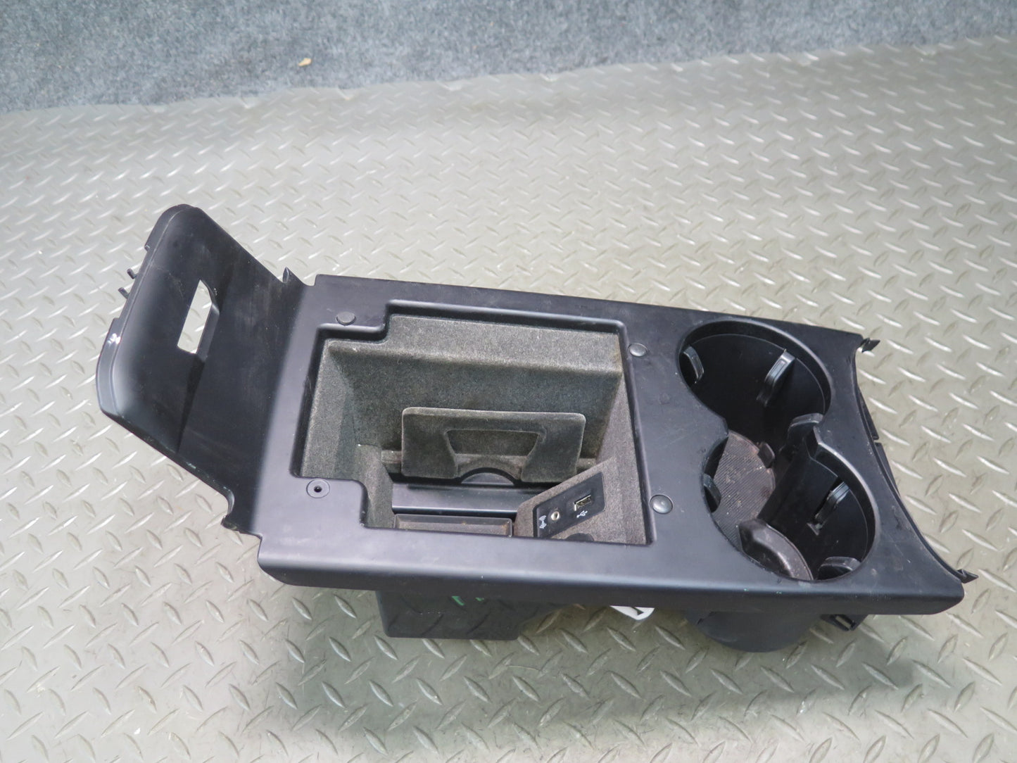 2015-2018 Porsche Macan Front Center Console Trim Panel CUP Holder