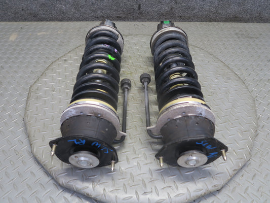 07-12 Mercedes R230 SL550 Rear Right & Left ABC Shock Strut w Spring Set OEM