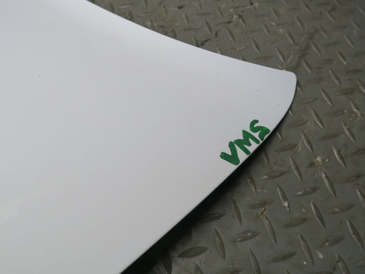 86-91 Mercedes W126 560SEL Sedan Rear Trunk Deck Lid Shell Panel White OEM
