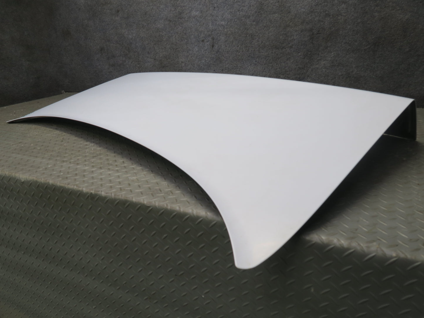 86-91 Mercedes W126 560SEL Sedan Rear Trunk Deck Lid Shell Panel White OEM
