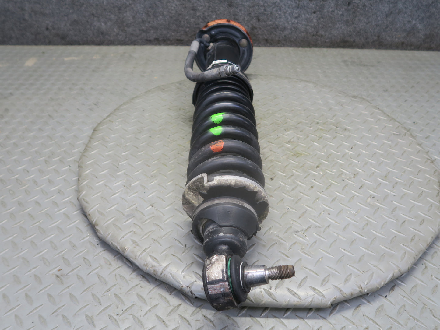 07-12 Mercedes R230 SL550 Front Left ABC Shock Strut w Spring 2303206113 OEM
