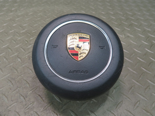 15-18 PORSCHE MACAN TURBO FRONT LEFT DRIVER SIDE STEERING WHEEL SRS AIRBAG OEM