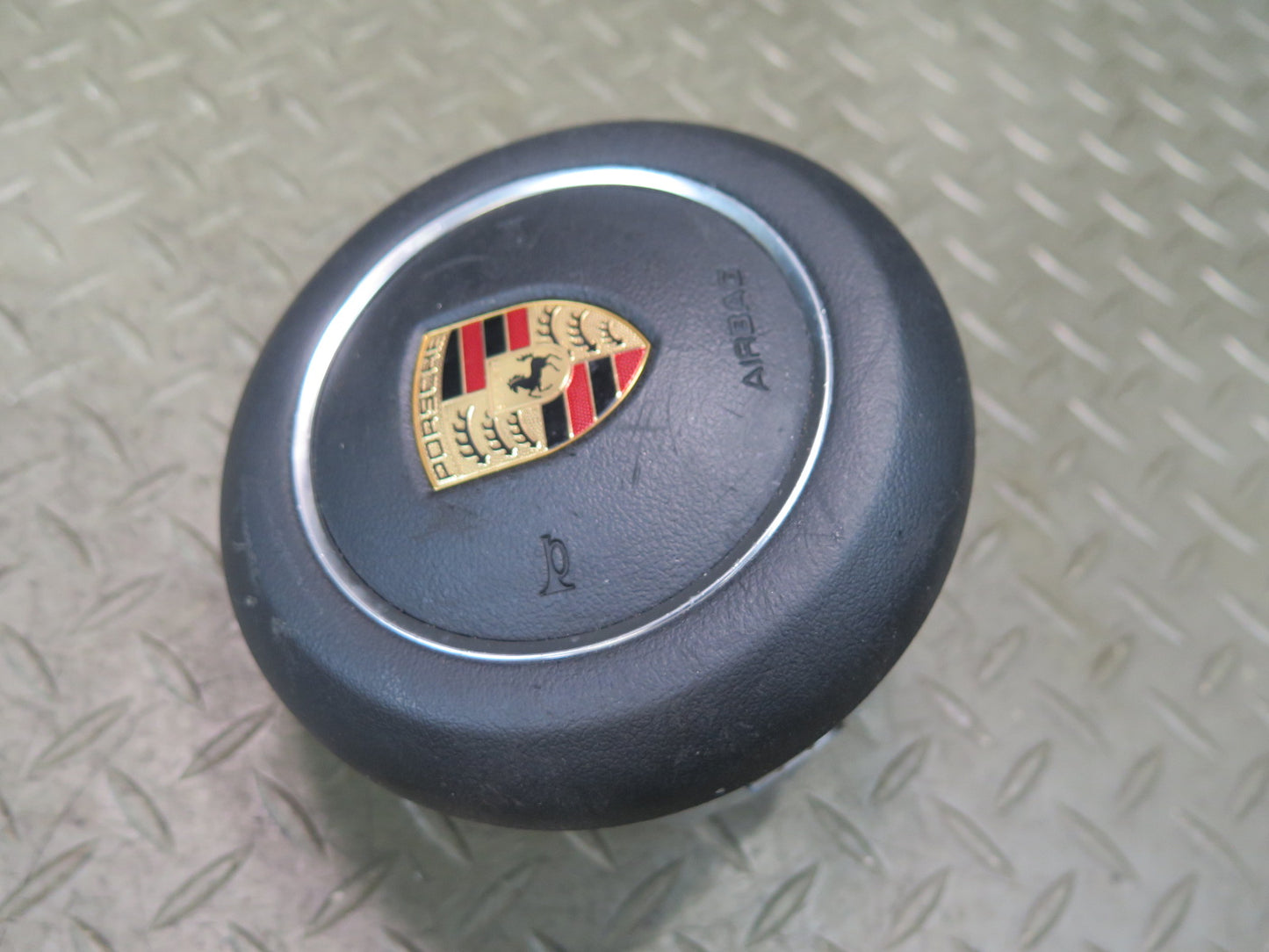 15-18 PORSCHE MACAN TURBO FRONT LEFT DRIVER SIDE STEERING WHEEL SRS AIRBAG OEM