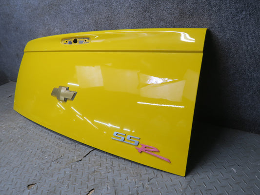 03-06 Chevrolet SSR Rear Trunk Tailgate Lid Shell Cover Assembly Yellow OEM