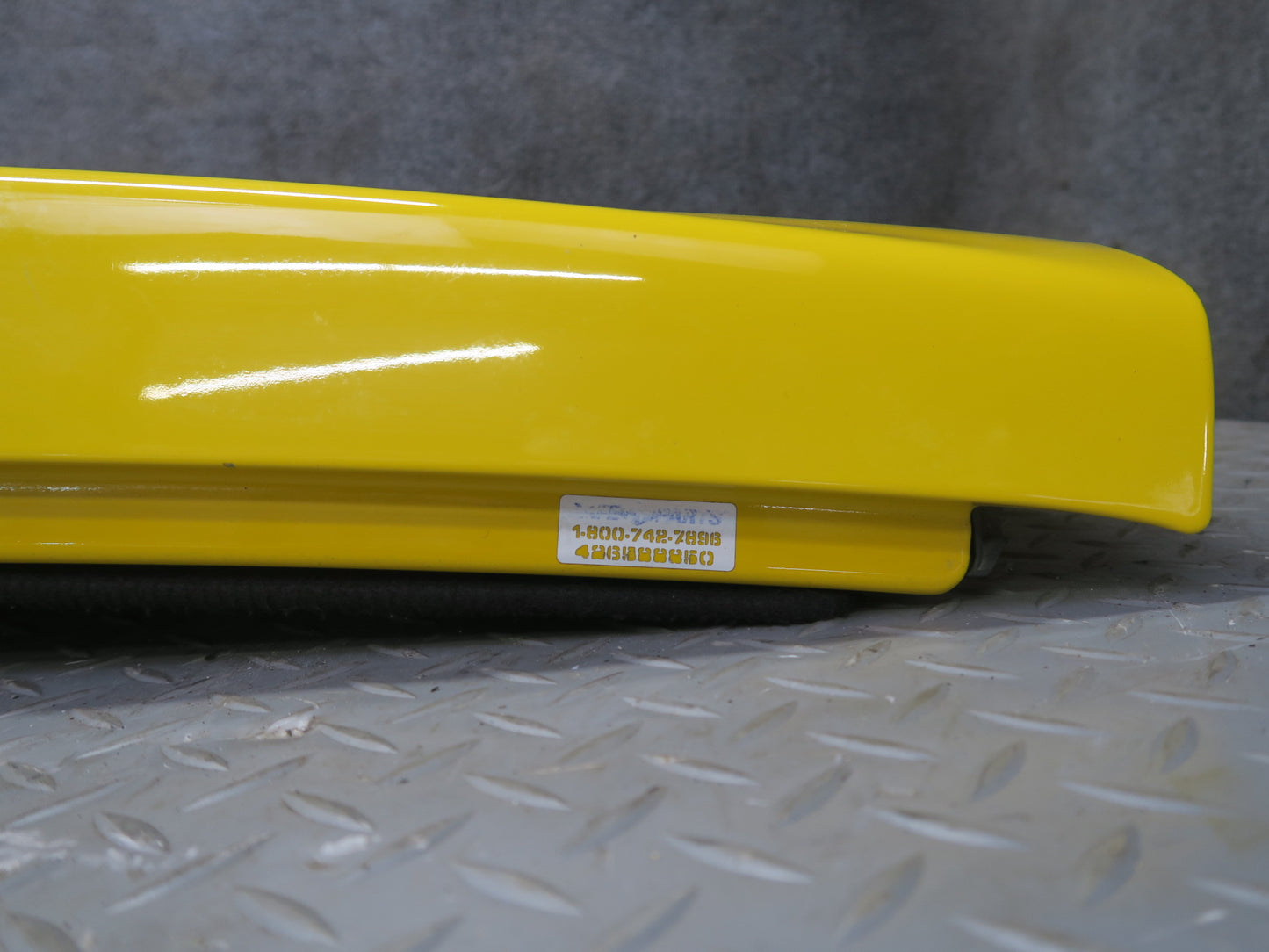 03-06 Chevrolet SSR Rear Trunk Tailgate Lid Shell Cover Assembly Yellow OEM