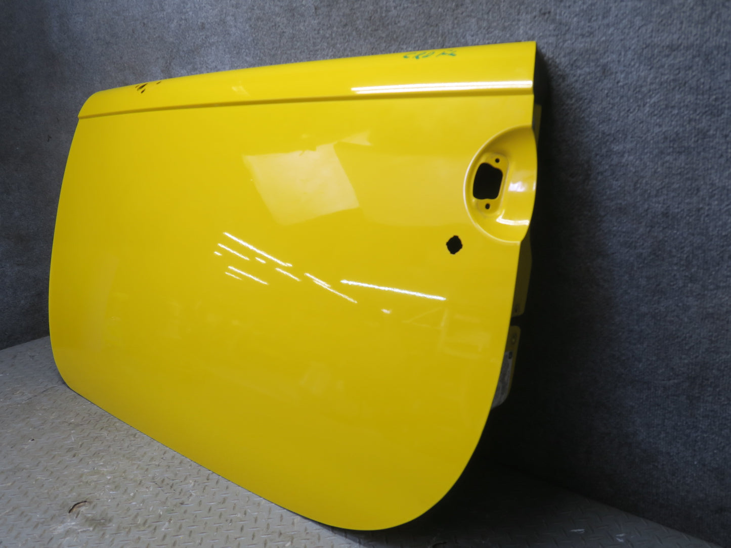 03-06 Chevrolet SSR Front Left Driver Door Shell Cover Panel Yellow OEM
