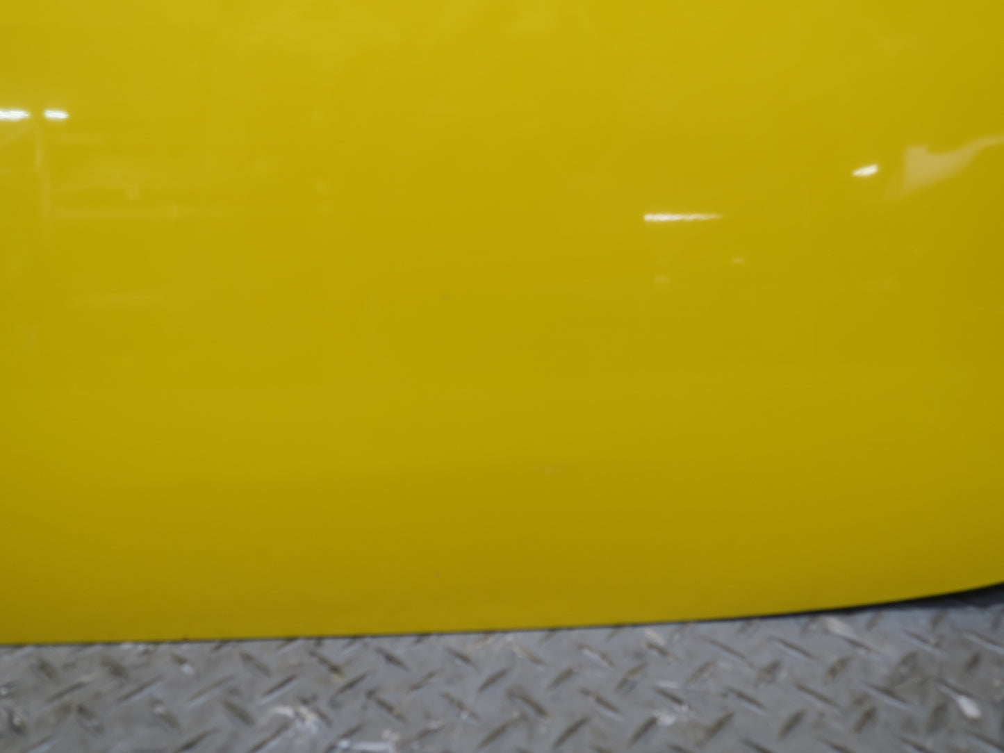 03-06 Chevrolet SSR Front Left Driver Door Shell Cover Panel Yellow OEM