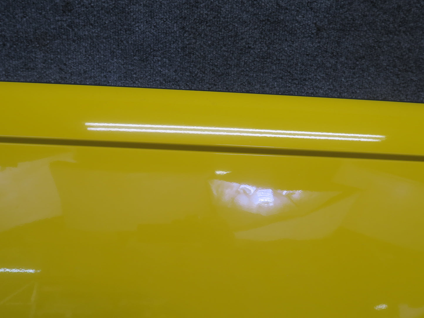 03-06 Chevrolet SSR Front Left Driver Door Shell Cover Panel Yellow OEM