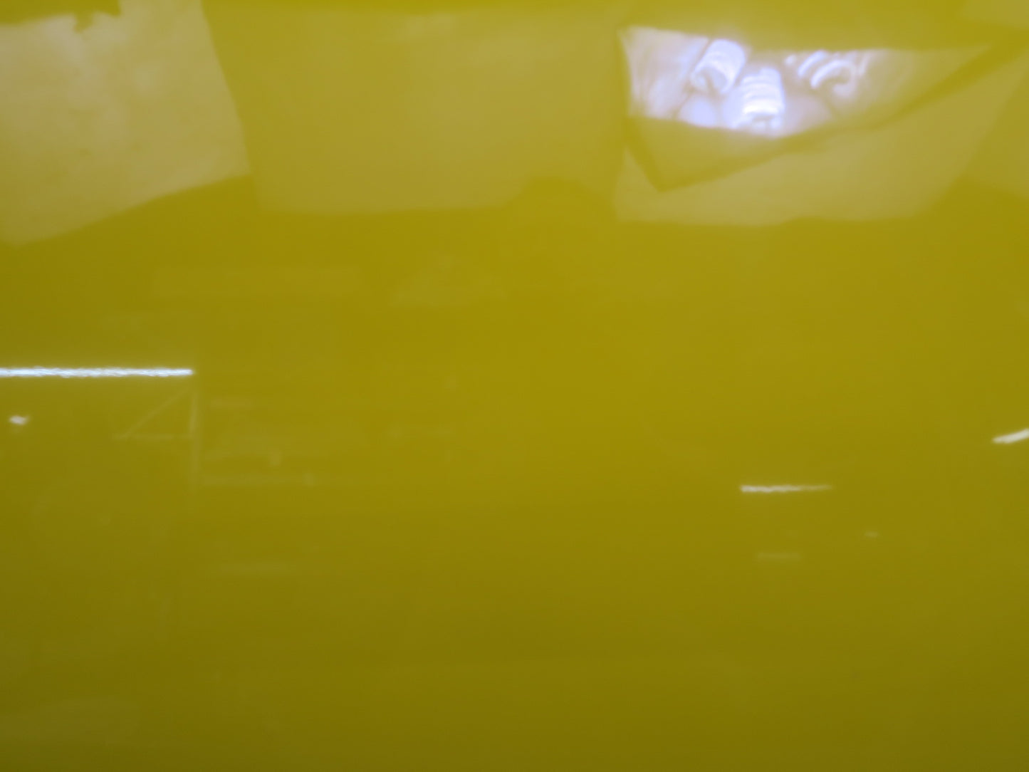 03-06 Chevrolet SSR Front Left Driver Door Shell Cover Panel Yellow OEM
