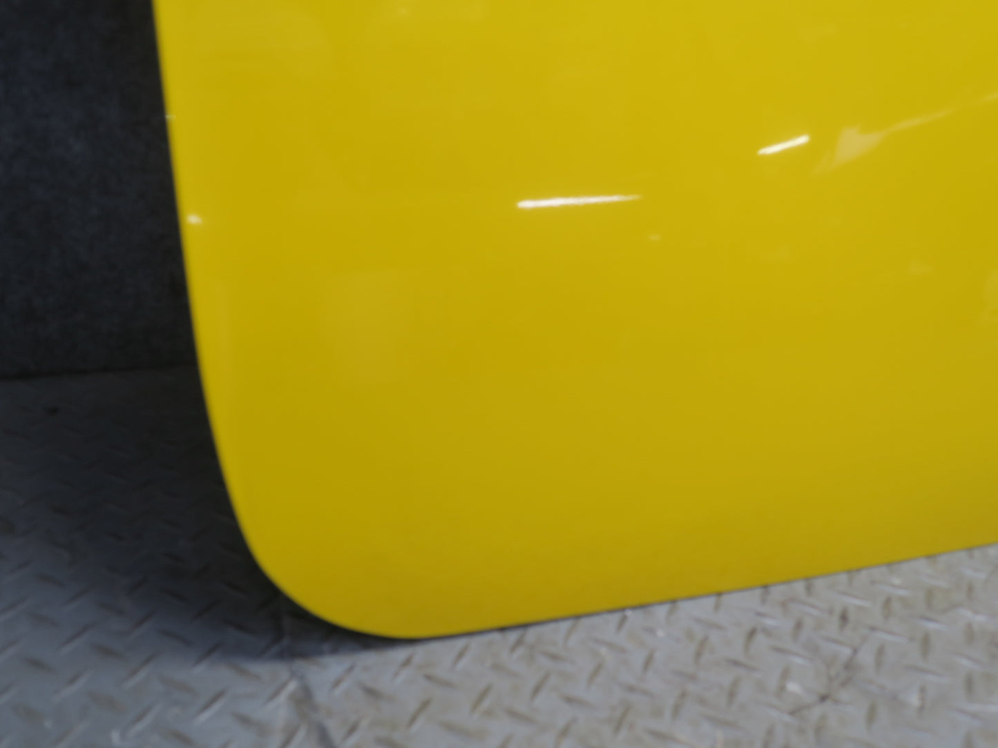 03-06 Chevrolet SSR Front Left Driver Door Shell Cover Panel Yellow OEM