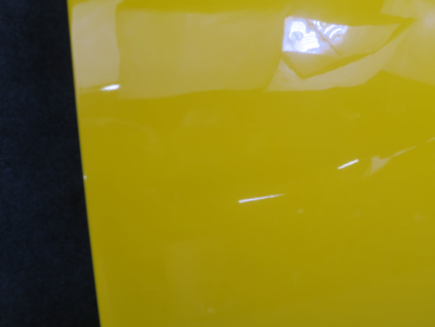 03-06 Chevrolet SSR Front Left Driver Door Shell Cover Panel Yellow OEM