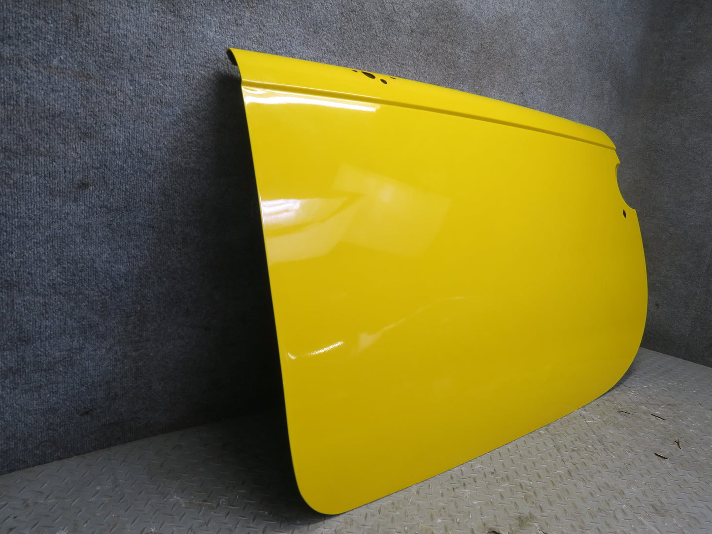 03-06 Chevrolet SSR Front Left Driver Door Shell Cover Panel Yellow OEM