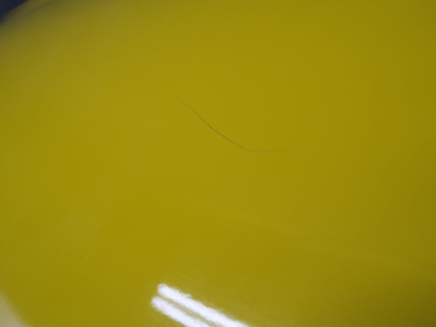 03-06 Chevrolet SSR Front Left Driver Door Shell Cover Panel Yellow OEM