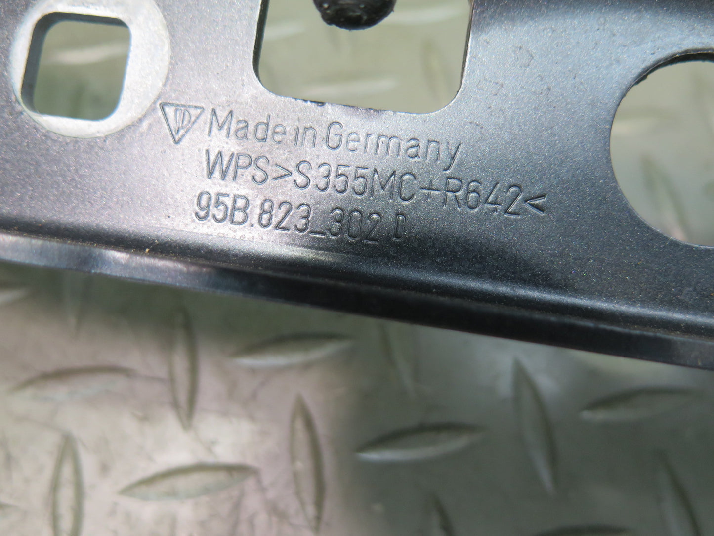 2015-2025 Porsche Macan Front Left & Right Hood Hinge Volcano Gray Set of 2
