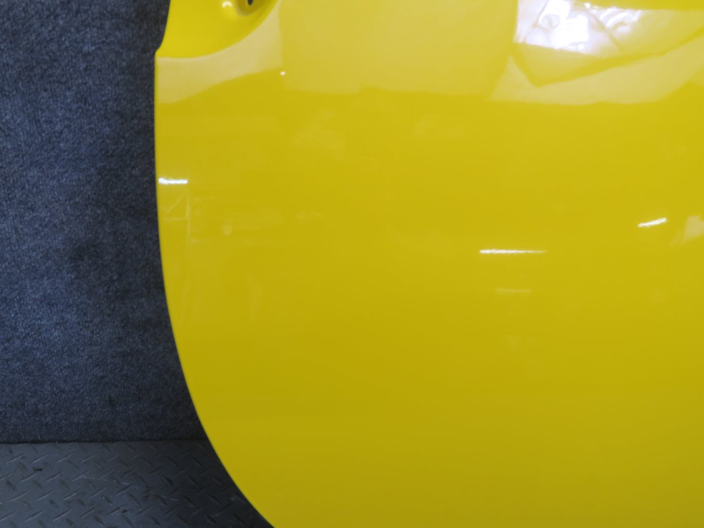 03-06 Chevrolet SSR Front Right Passenger Door Shell Cover Panel Yellow OEM