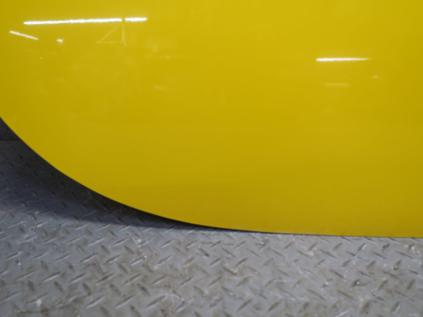 03-06 Chevrolet SSR Front Right Passenger Door Shell Cover Panel Yellow OEM