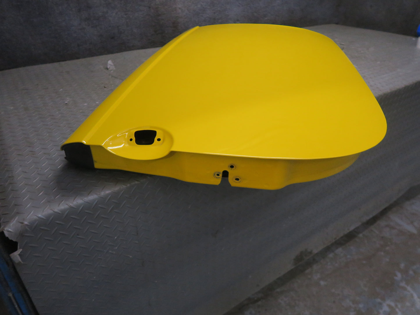 03-06 Chevrolet SSR Front Right Passenger Door Shell Cover Panel Yellow OEM