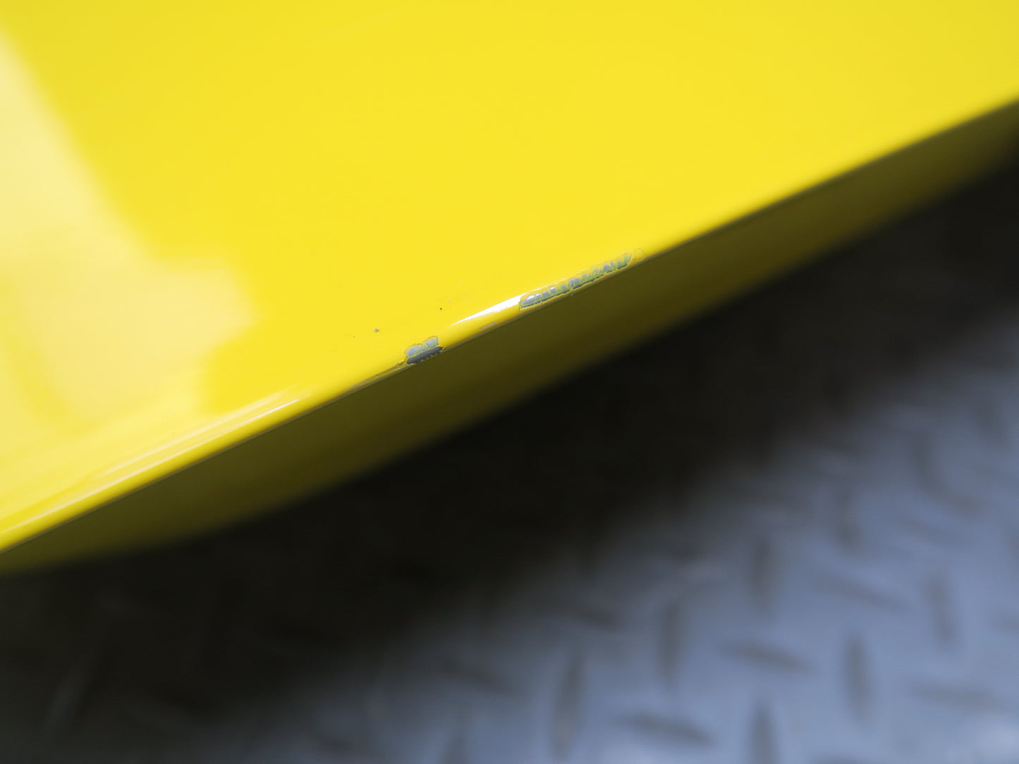 03-06 Chevrolet SSR Front Right Passenger Door Shell Cover Panel Yellow OEM
