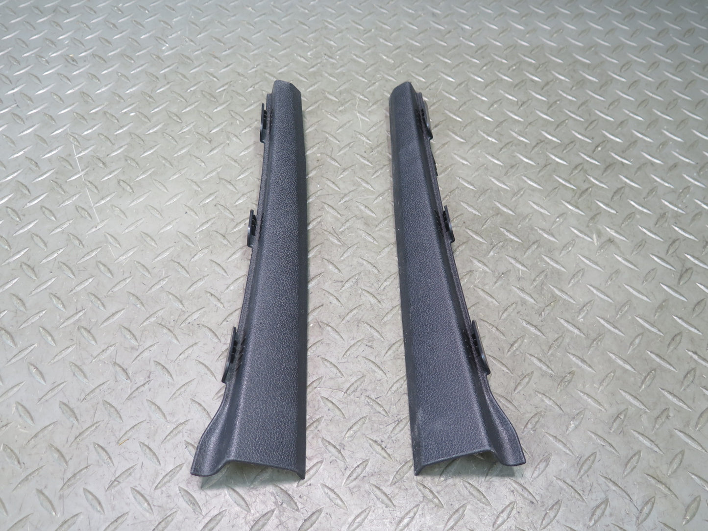 2015-2018 Porsche Macan Front Interior A Pillar Center Trim Cover Panel Set of 2